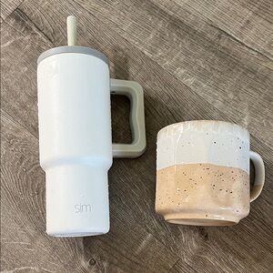 Simple Modern Tumbler and Speckled Mug Set
